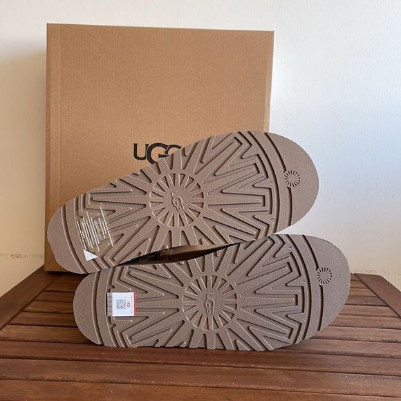 UGG Classic Dipper Boots Chestnut USA Women Size 9/UK 7/EU 40 - Picture 11 of 14